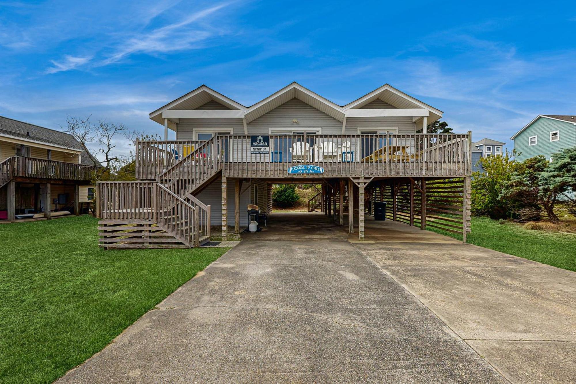 Villa License To Chill à Nags Head Extérieur photo